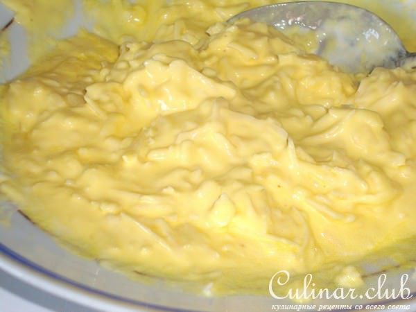 Пирог с луком и кабачком
