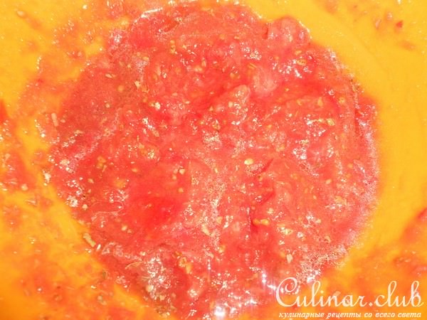 Пицца с овощами и шампиньонами