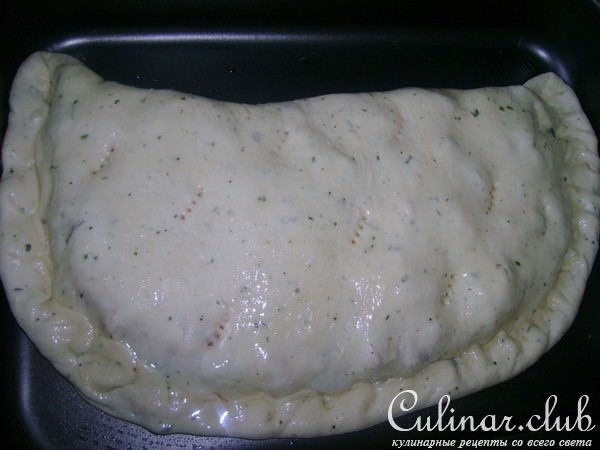 КАЛЬЦОНЕ С КУРИЦЕЙ И ОВОЩАМИ