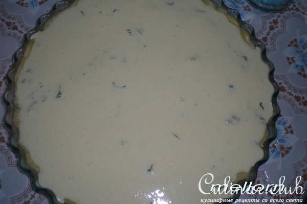 Рыбный пирог-запеканка с рисом