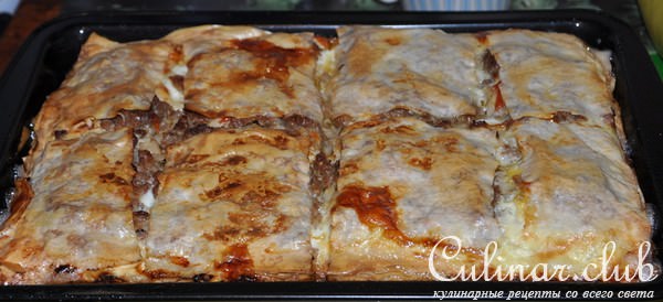 Мясной пирог "Гуляш"