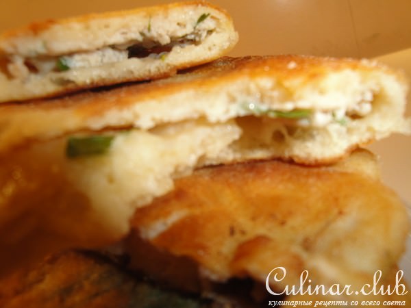 Лепёшки с мясом