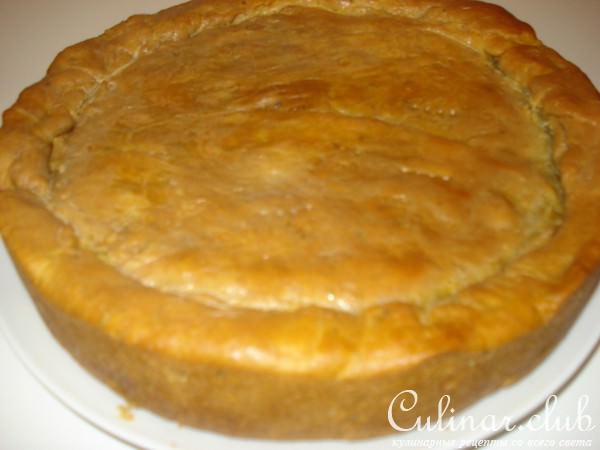 Пирог с мясом