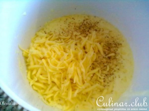 "Сборный" сырный пирог ))) 