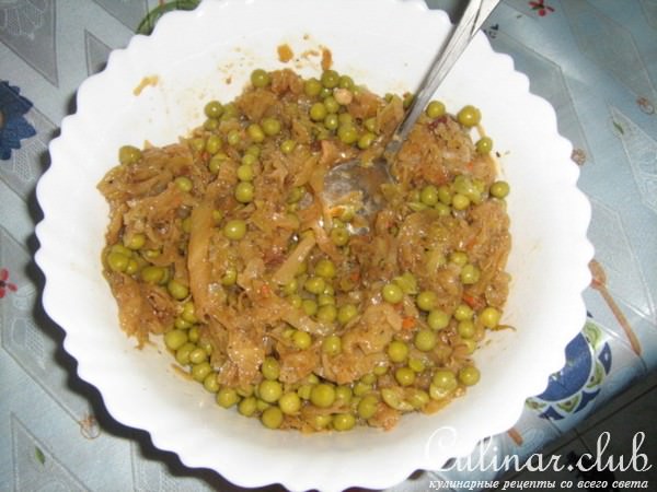 Пирог с капустой