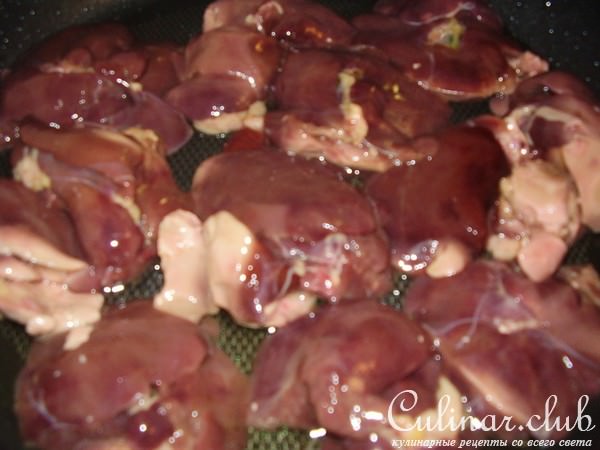 ПИРОГ С КУРИНОЙ ПЕЧЕНКОЙ