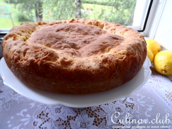 Творожно-сырный пирог