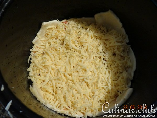 Слоёнка с овощной начинкой в мультиварке