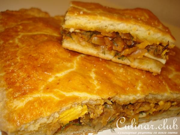 очень вкусное тесто и пирог из него