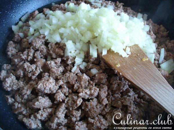 Очень нежный мясной пирог с кабачком (быстрого приготовления)