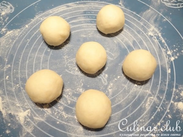 Булочки с ветчиной и сыром