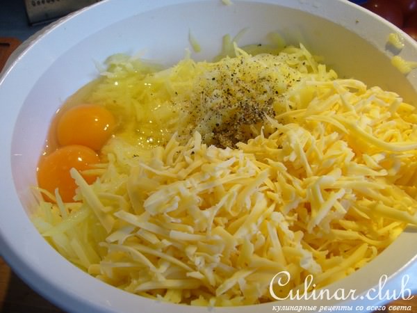 Рёсти-грибная запеканка