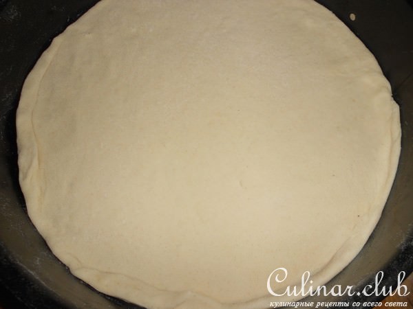 Пицца с овощами и шампиньонами