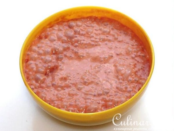 Закусочные пышки на томатном соке