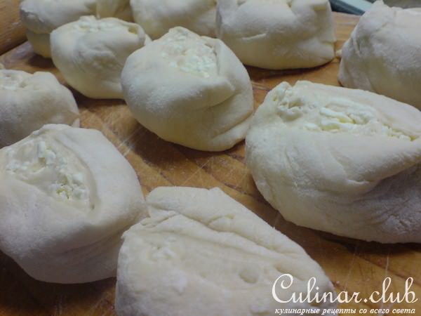 Лепёшки с брынзой по-габровски