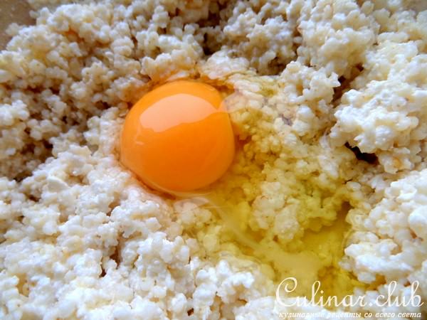 Ржаная галета с пшеном и творогом
