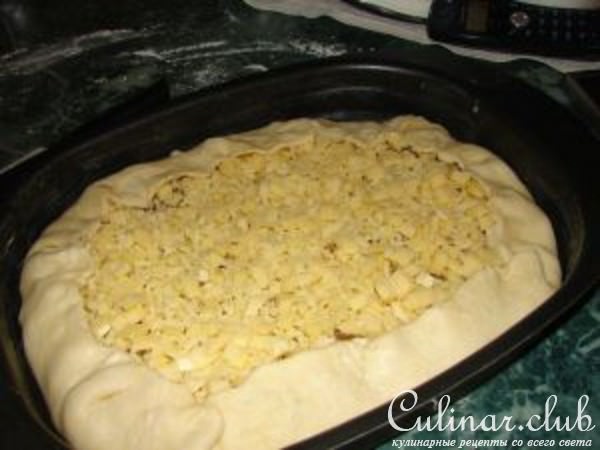 Луковый пирог с сыром (скорее всего ВАРИАНТ)))