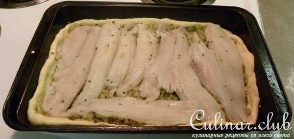рыбный пирог с рисом
