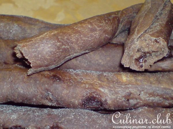 Grissini di cioccolato/ Шоколадная хлебная соломка