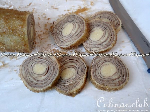 Печенье "Ствол дерева"