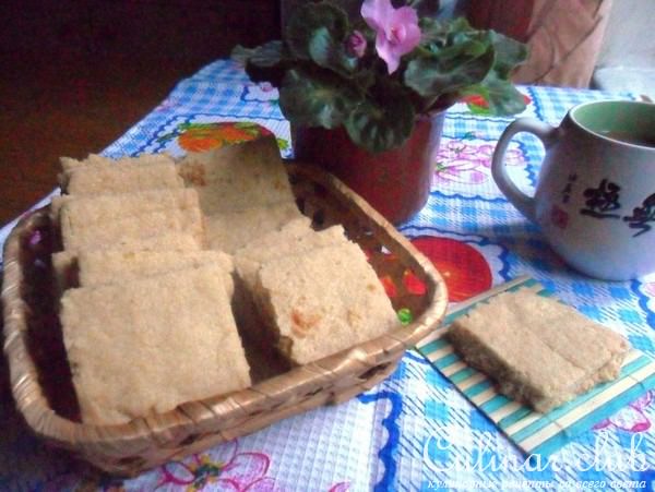 Печенье песочное с кардамонм