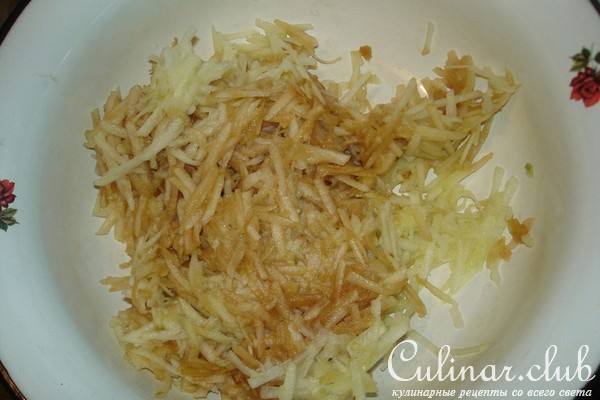 Овсяное печенье с яблоком и творогом