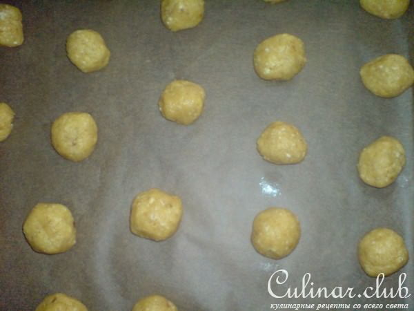 Печенье с грецкими орехами и белым шоколадом