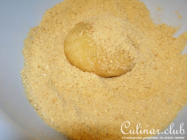 Печенье с ореховой пастой