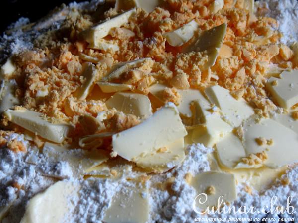 Песочное печенье с апельсиновым кремом (Ovis molis all39;arancia)