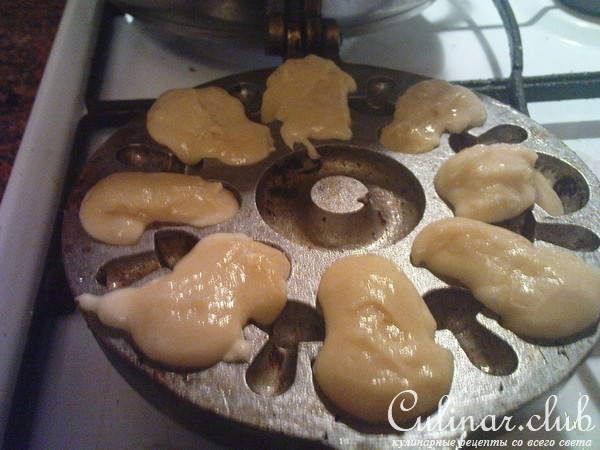 печенье грибочки