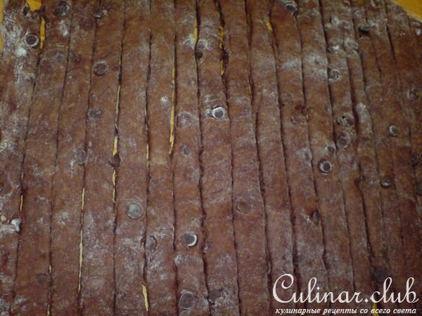 Grissini di cioccolato/ Шоколадная хлебная соломка