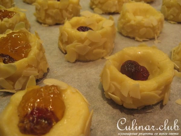 печенье Рассыпчатое с джемом