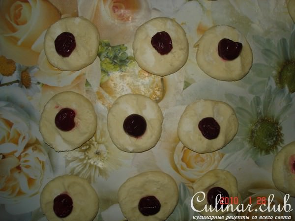 Печенье с сахарной пудрой