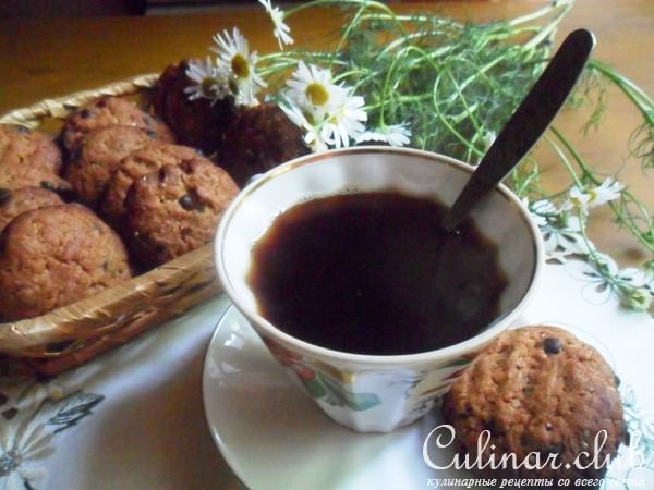 Печенье из цельнозерновой муки с шоколадными каплями "В последний день лета"