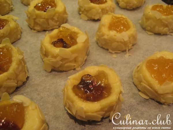 печенье Рассыпчатое с джемом