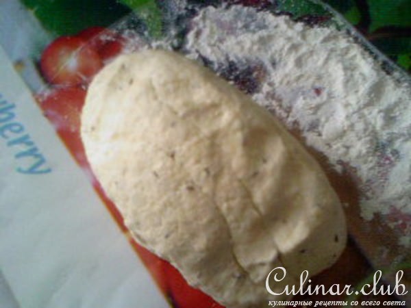 Печенье закусочное с сыром и тмином.
