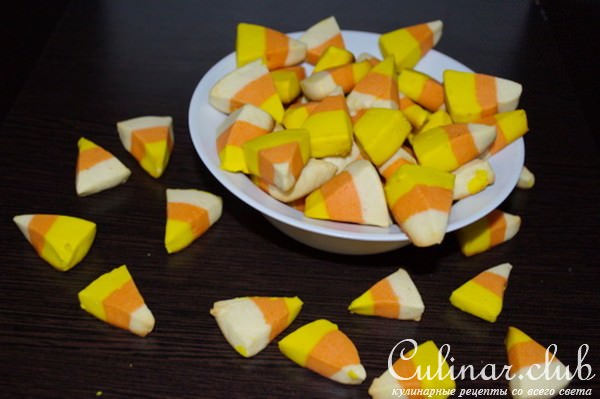 Печенье "Сладкая кукуруза" для Хэллоуина