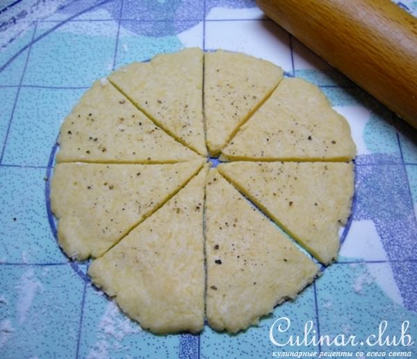 Сырные (чеддар) хрустики