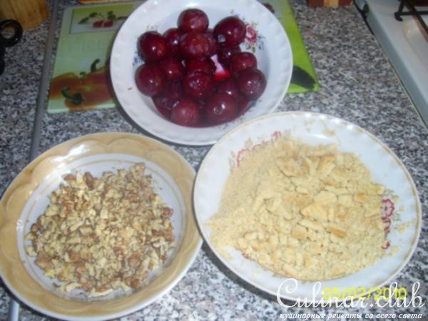 Печенье в печенье с орешками и еще кое-чем...