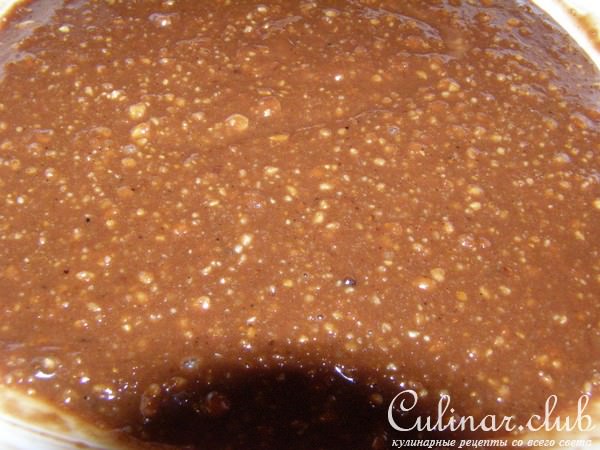 Печенье с ореховой пастой