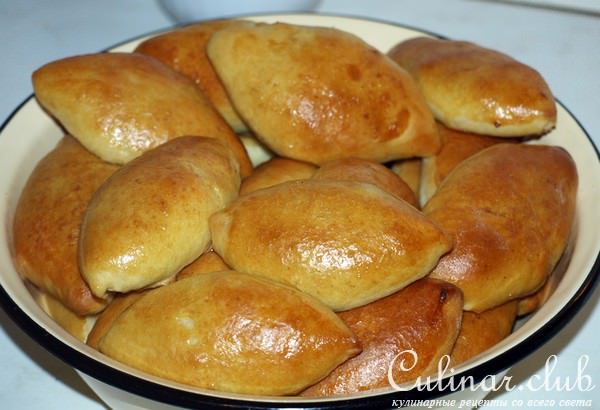 Пирожки с печенкой