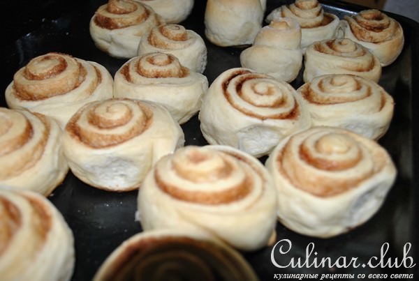 Американские булочки с корицей «Cinnamon rolls»