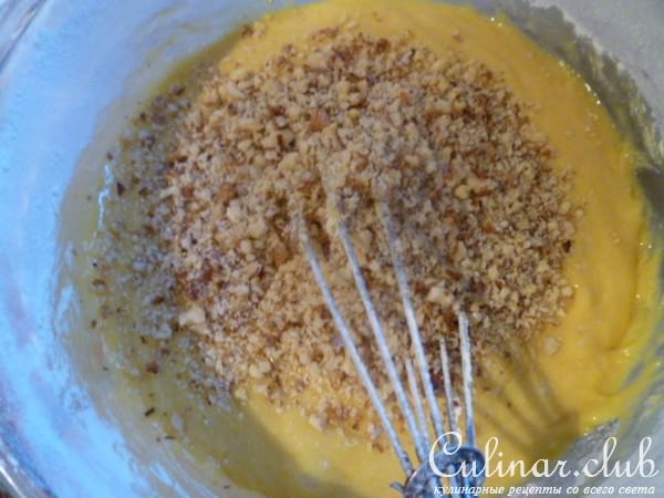 Медовые булочки с орехами на пару