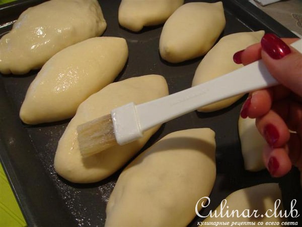 Пирожки с капустой.