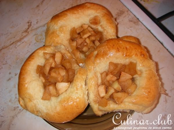 Яблочные ватрушки