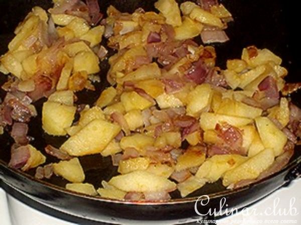 Гороховые пирожки с картошкой