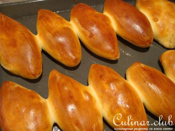 Пирожки с капустой.
