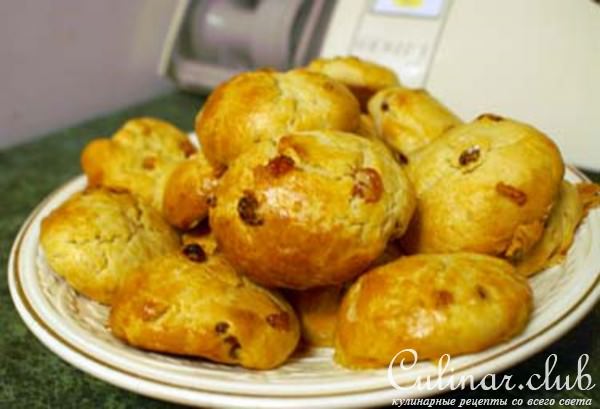 Булочки с изюмом (сконы) (вариант)