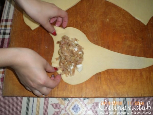 Пирожки с капустой