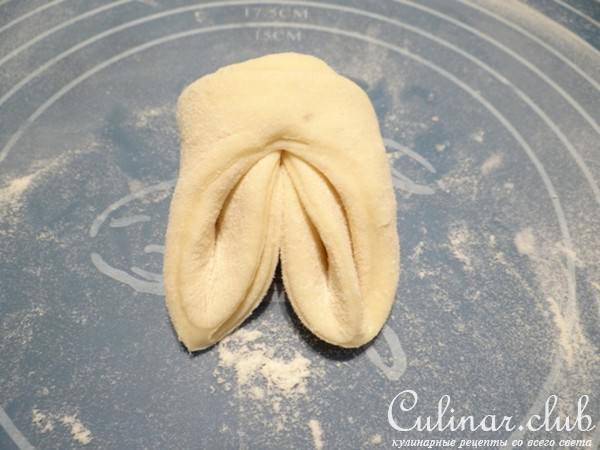 Булочки из теста со сливочным творожным сыром